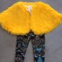 yellow cape & leggings 2